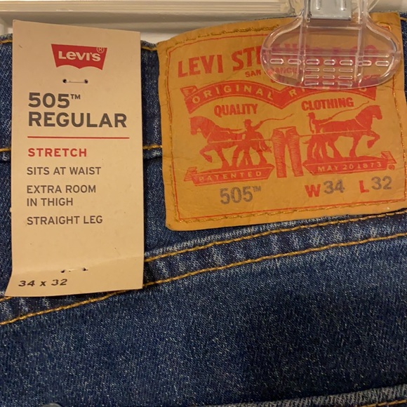 Levi’s 505 Regular W34 L32 - Picture 3 of 3